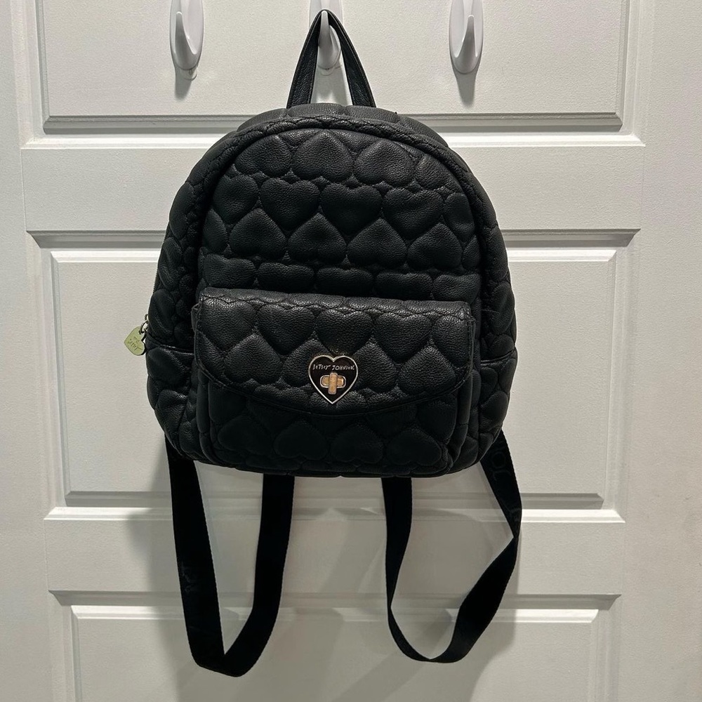 betsey johnson backpack in excellent condition